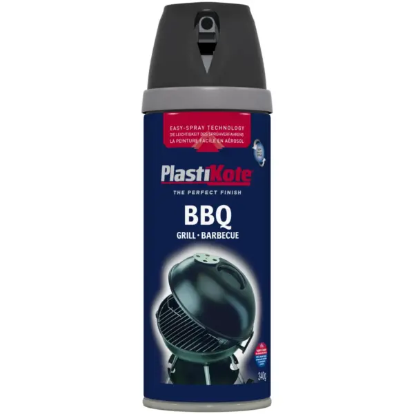 PKL0356 Plasti-kote 400ml Bar-B-Que Black