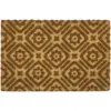 PMR0003 Mighty Mats Designer Collection Embossed Coir Mat Trellis 40x60cm