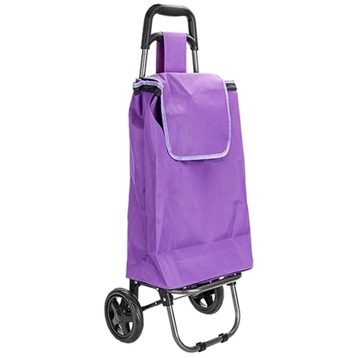 PMS Shopping Trolley 38x20x92cm Assorted Colours Capacity 25kg