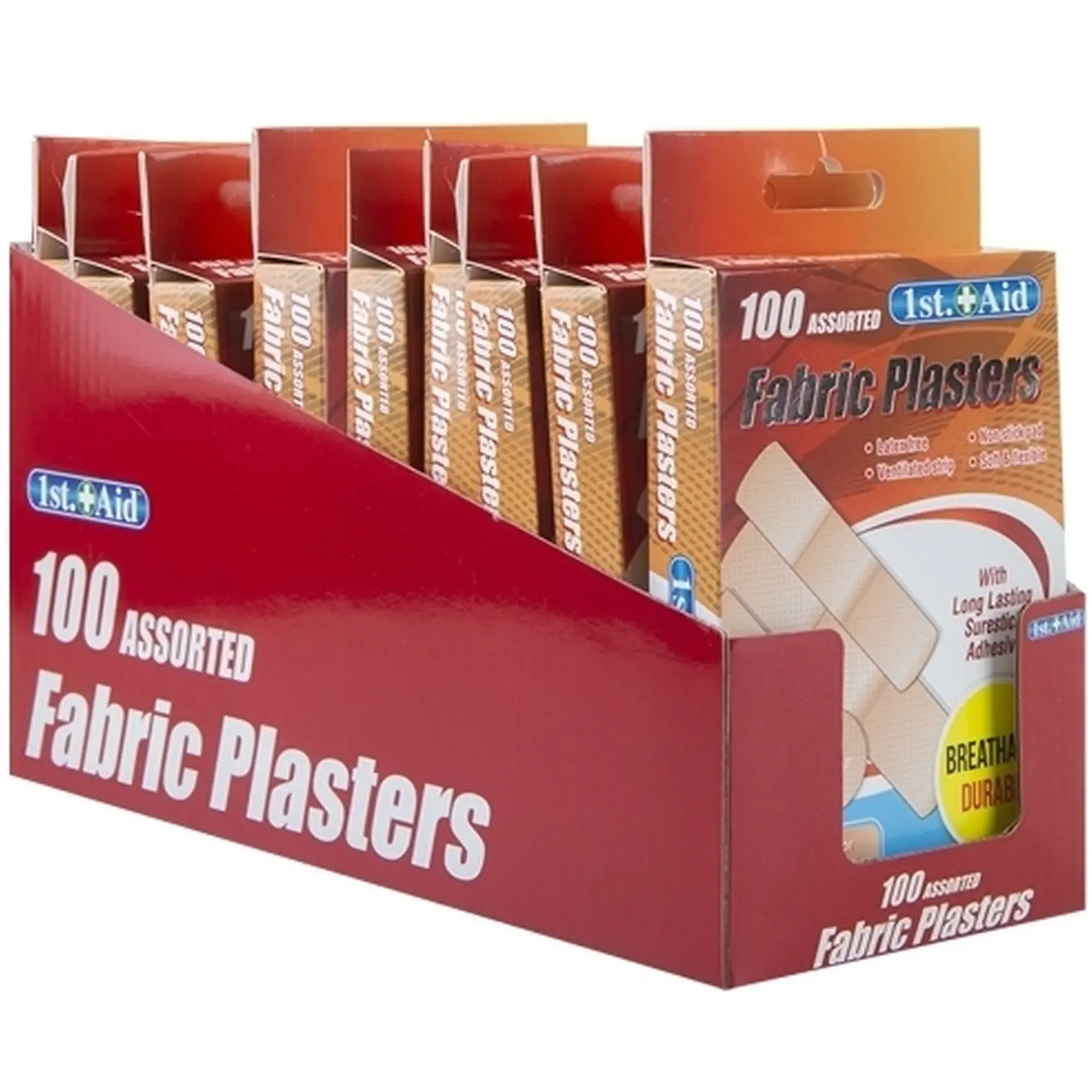 1st Aid Fabric Plasters 100pk