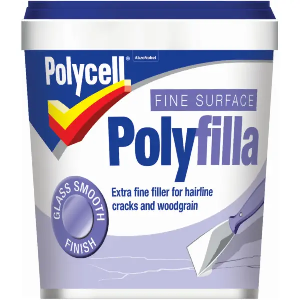 Polycell 500g Polyfilla Fine Surface Tub
