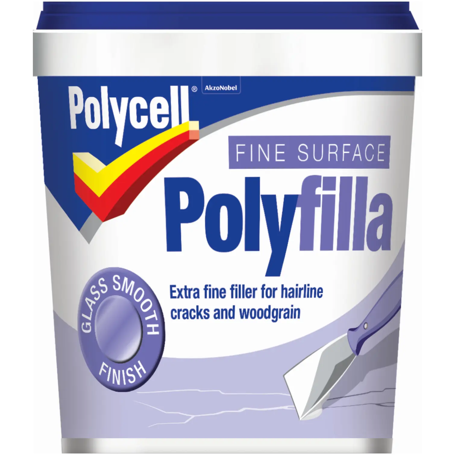 Polycell 500g Polyfilla Fine Surface Tub