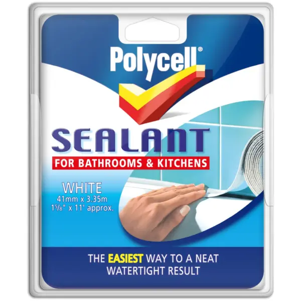 Polycell Sealant Strip White 41mm