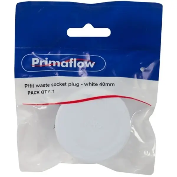 Primaflow 40mm Waste Socket Plug