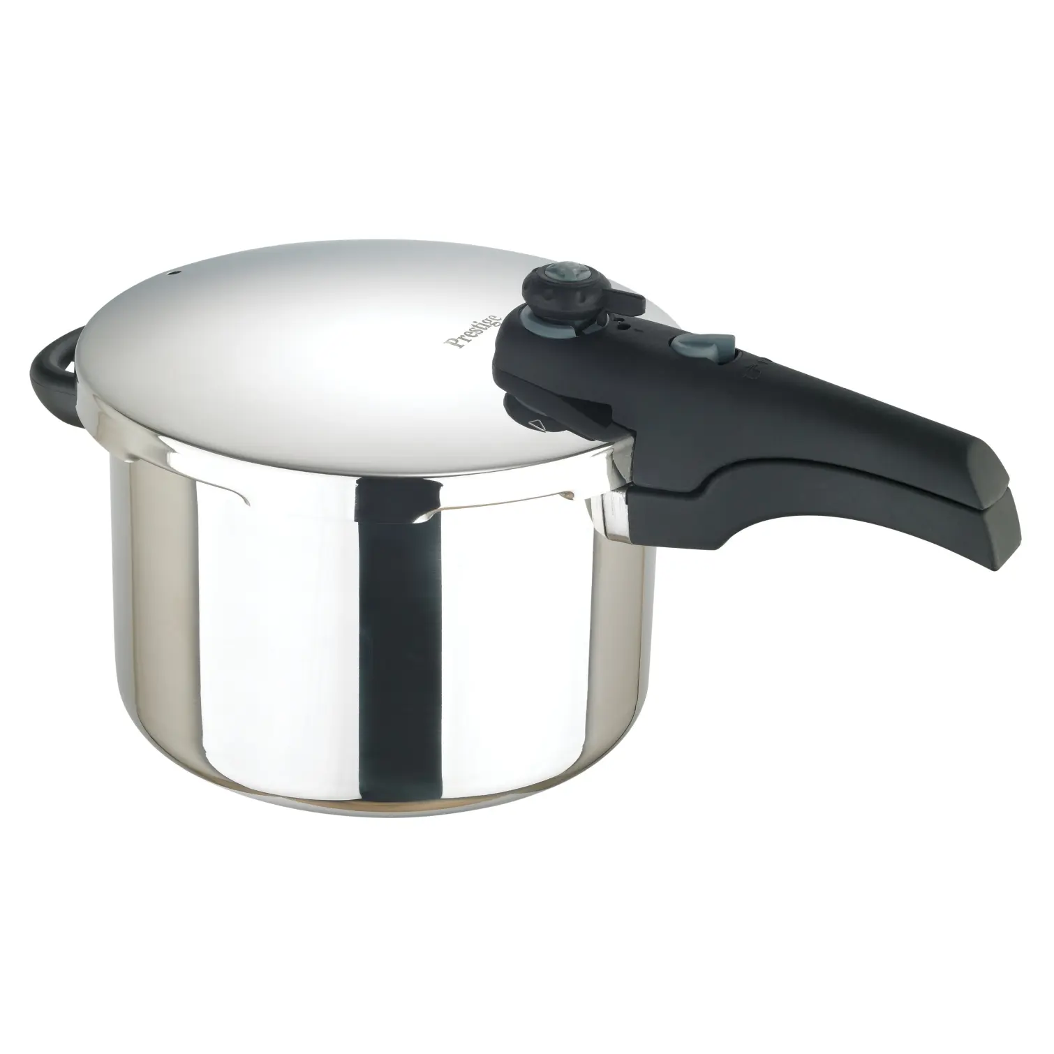 Prestige Smart Plus Stainless Steel Pressure Cooker 6 Litre Capacity