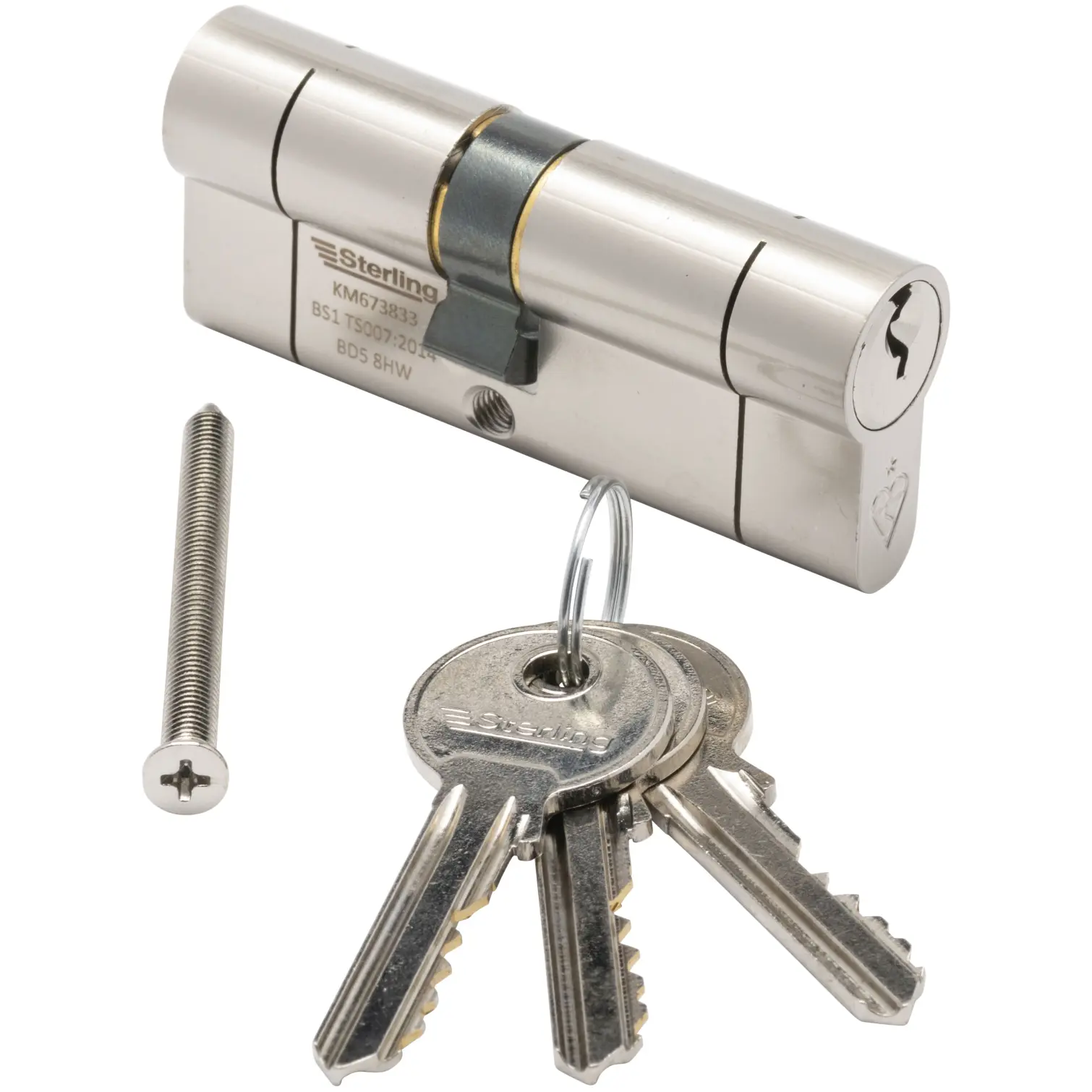 Sterling Double Euro Cylinder 45x45mm