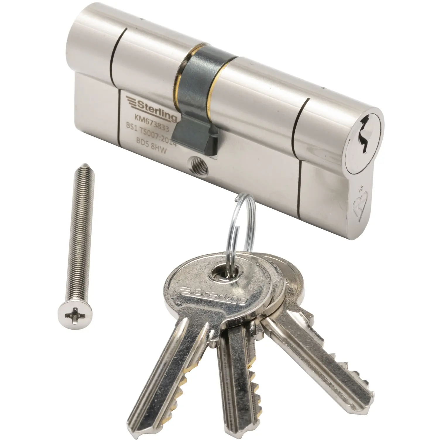 Double Euro Cylinder 50x50mm