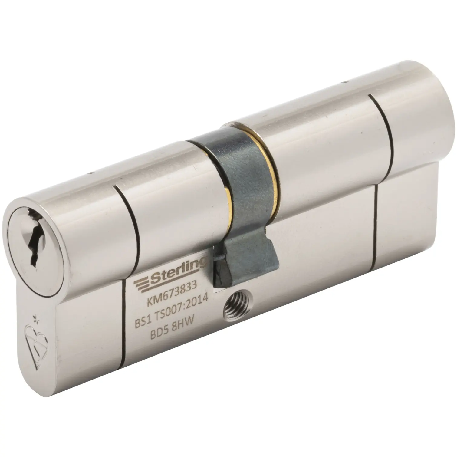Double Euro Cylinder 50x50mm