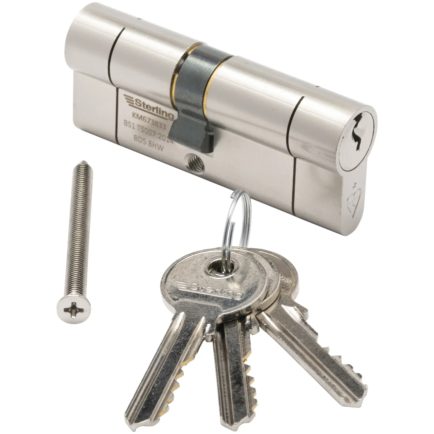 Sterling Double Euro Cylinder 35x45mm