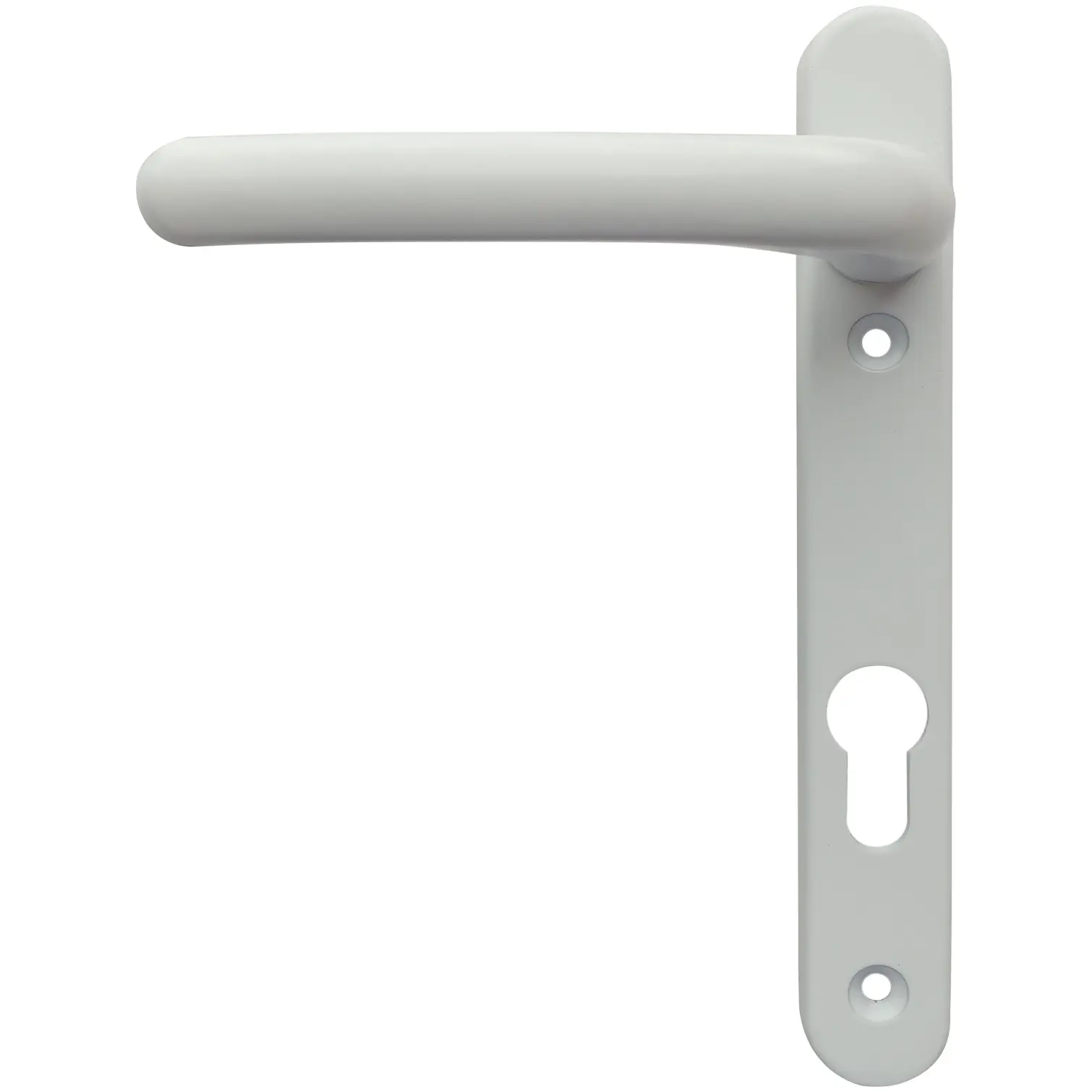 uPVC Lever Door Handle White