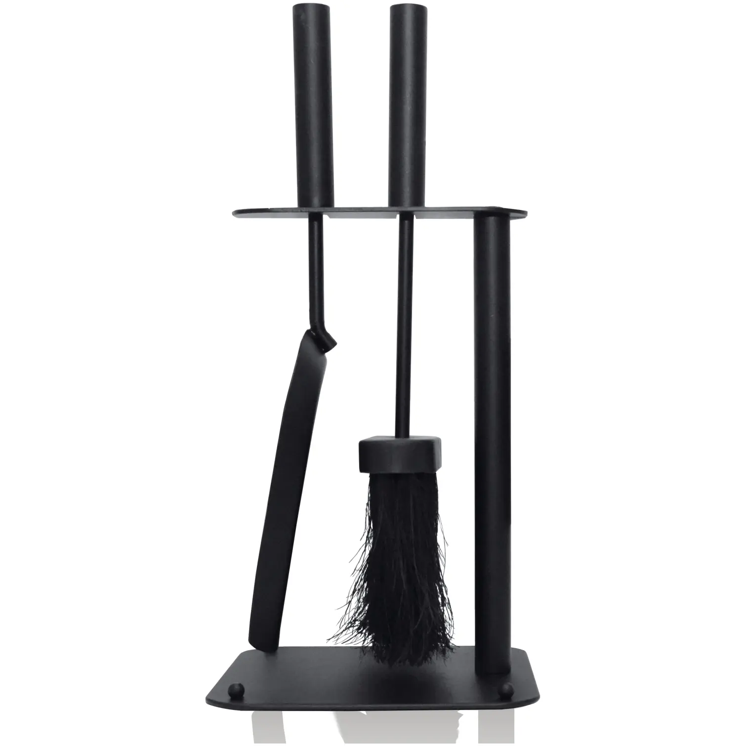 QPI0001 The Fireside Range Companion Set Black 360mm Tall
