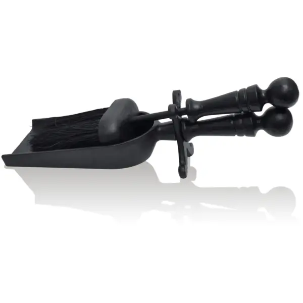 The Fireside Range Brush & Shovel Black 30cm