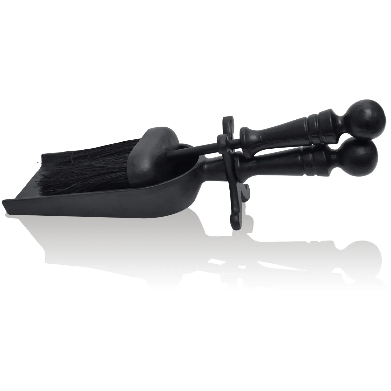 The Fireside Range Brush & Shovel Black 30cm