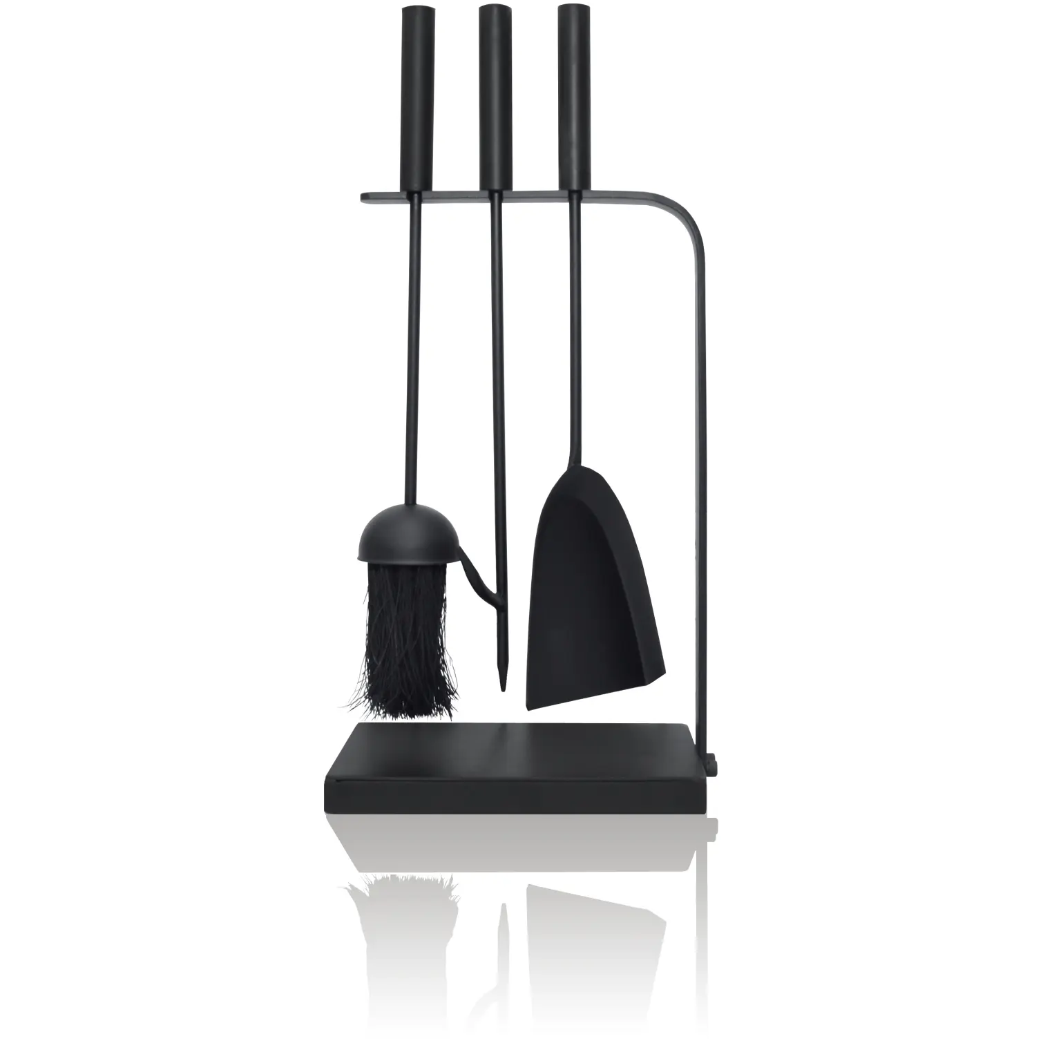 The Fireside Range Trio Companion Set Black 460mm