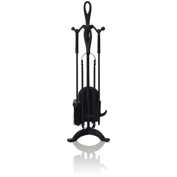 The Fireside Range Loop Companion Set Black 635mm