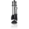 The Fireside Range Traditional Companion Set Black 480mm