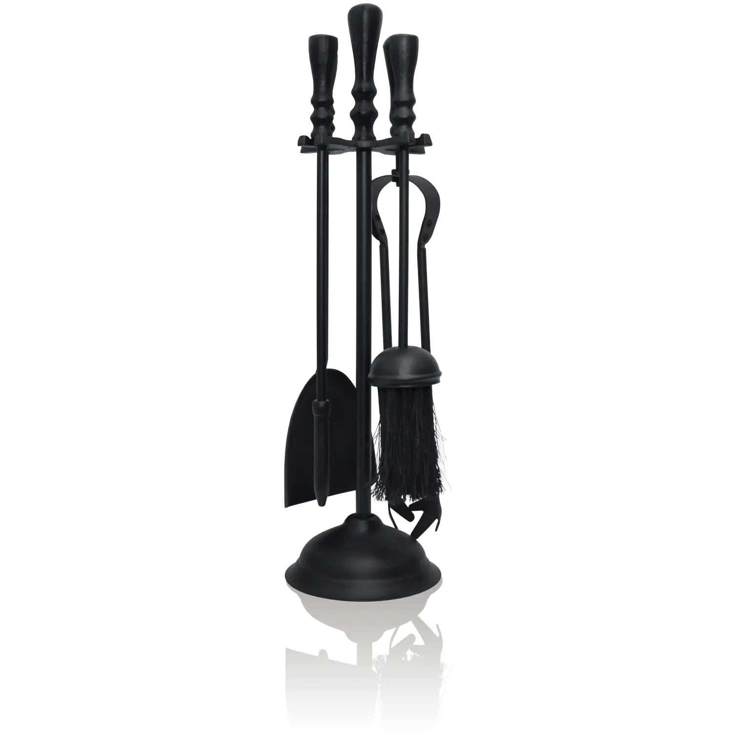 The Fireside Range Traditional Companion Set Black 480mm