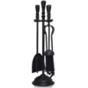 The Fireside Range Traditional Companion Set Black 480mm