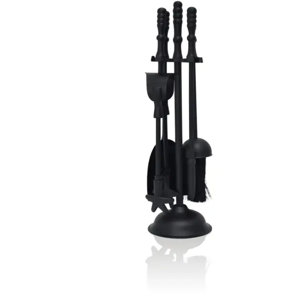 The Fireside Range Traditional Companion Set Black 400mm