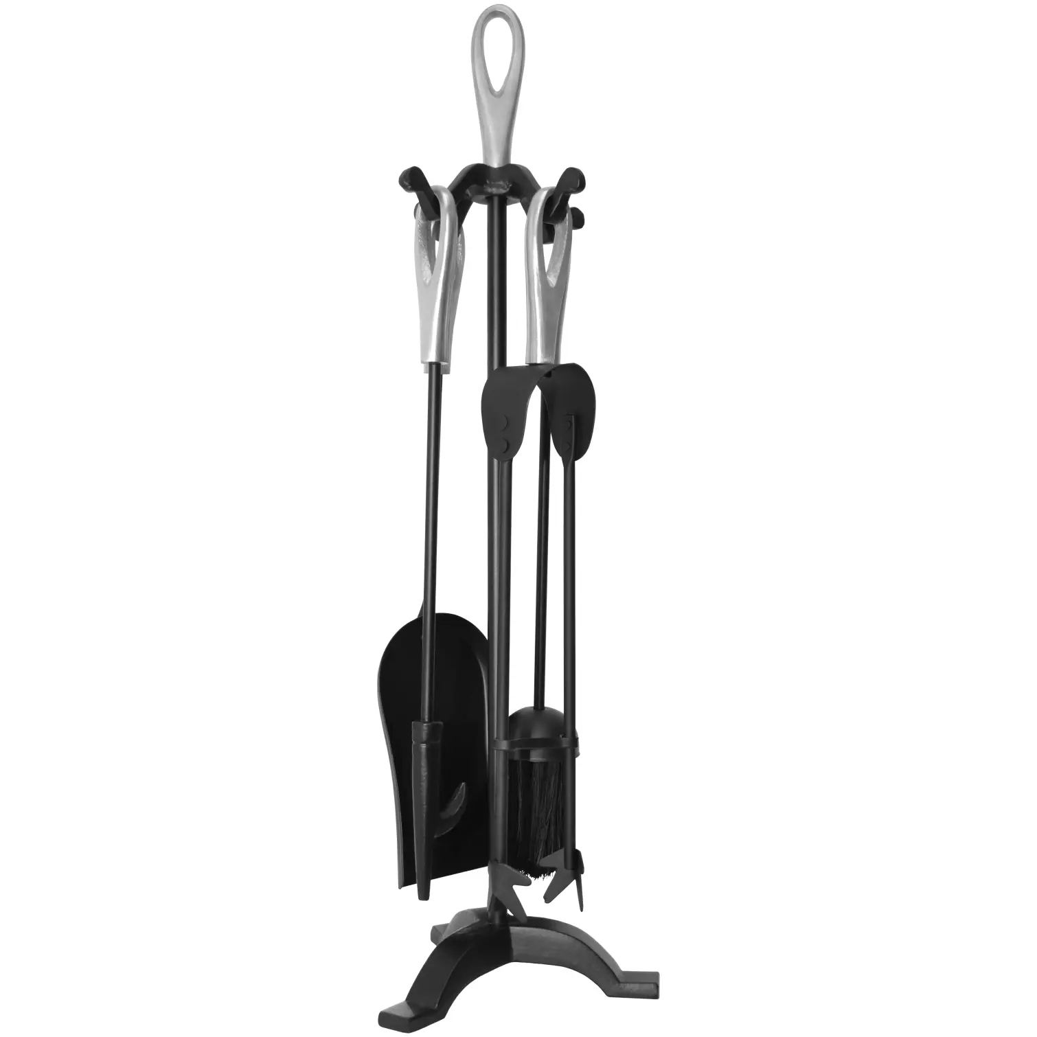 The Fireside Range Loop Companion Set Black & Pewter 635mm