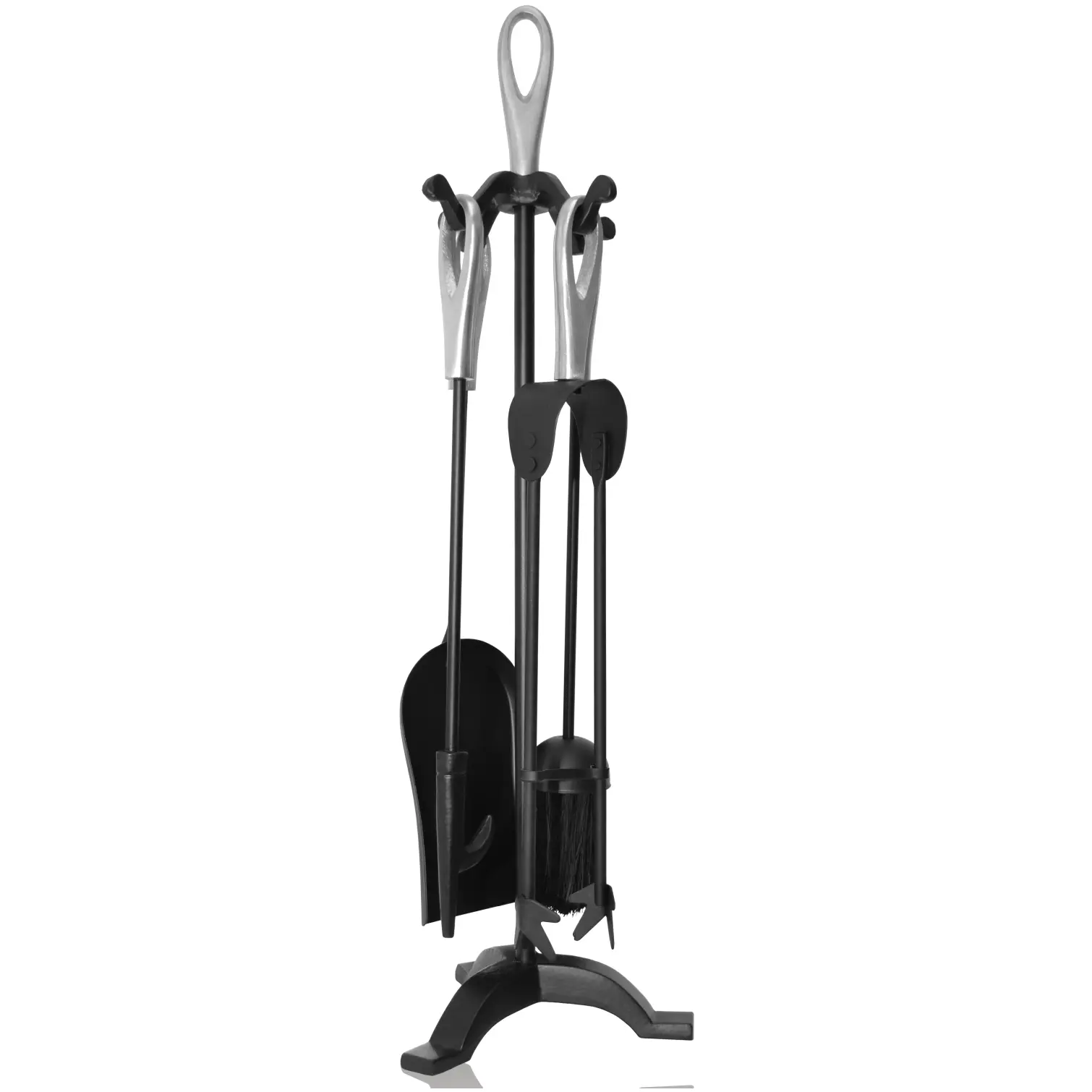 The Fireside Range Loop Companion Set Black & Pewter 635mm