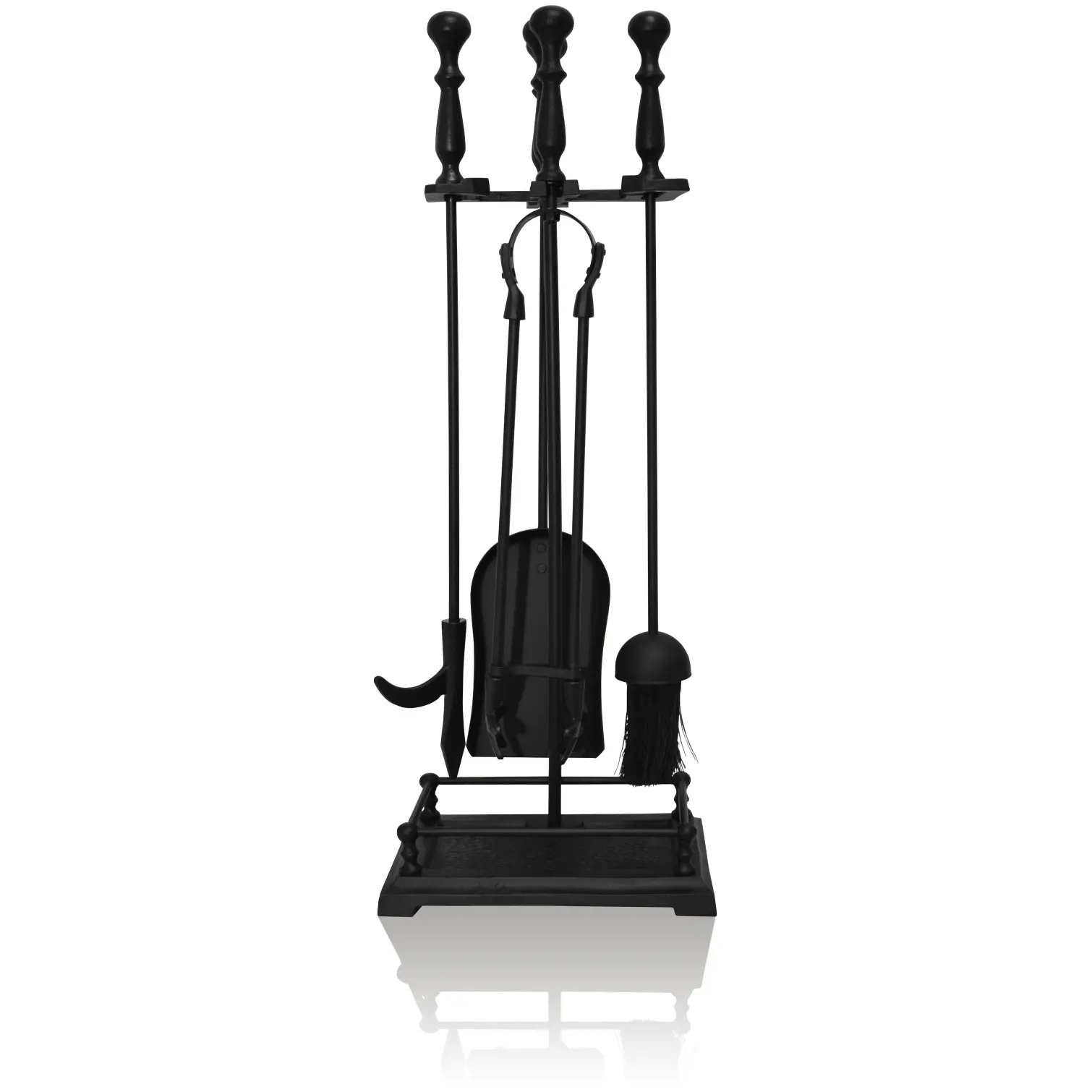 The Fireside Range Gallery Companion Set Black 580mm