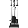 The Fireside Range Gallery Companion Set Black 580mm