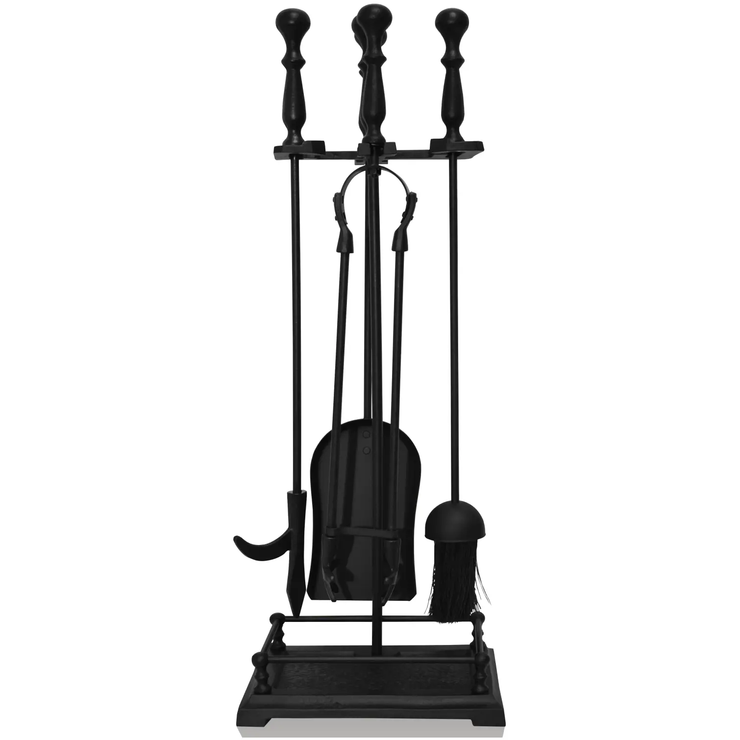 The Fireside Range Gallery Companion Set Black 580mm