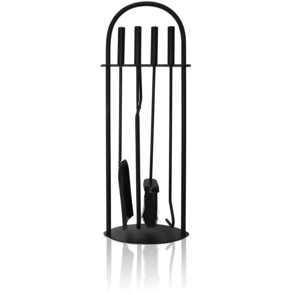 The Fireside Range 635mm Modern Companion Set