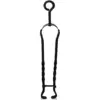 The Fireside Range Black Iron Tongs 460mm