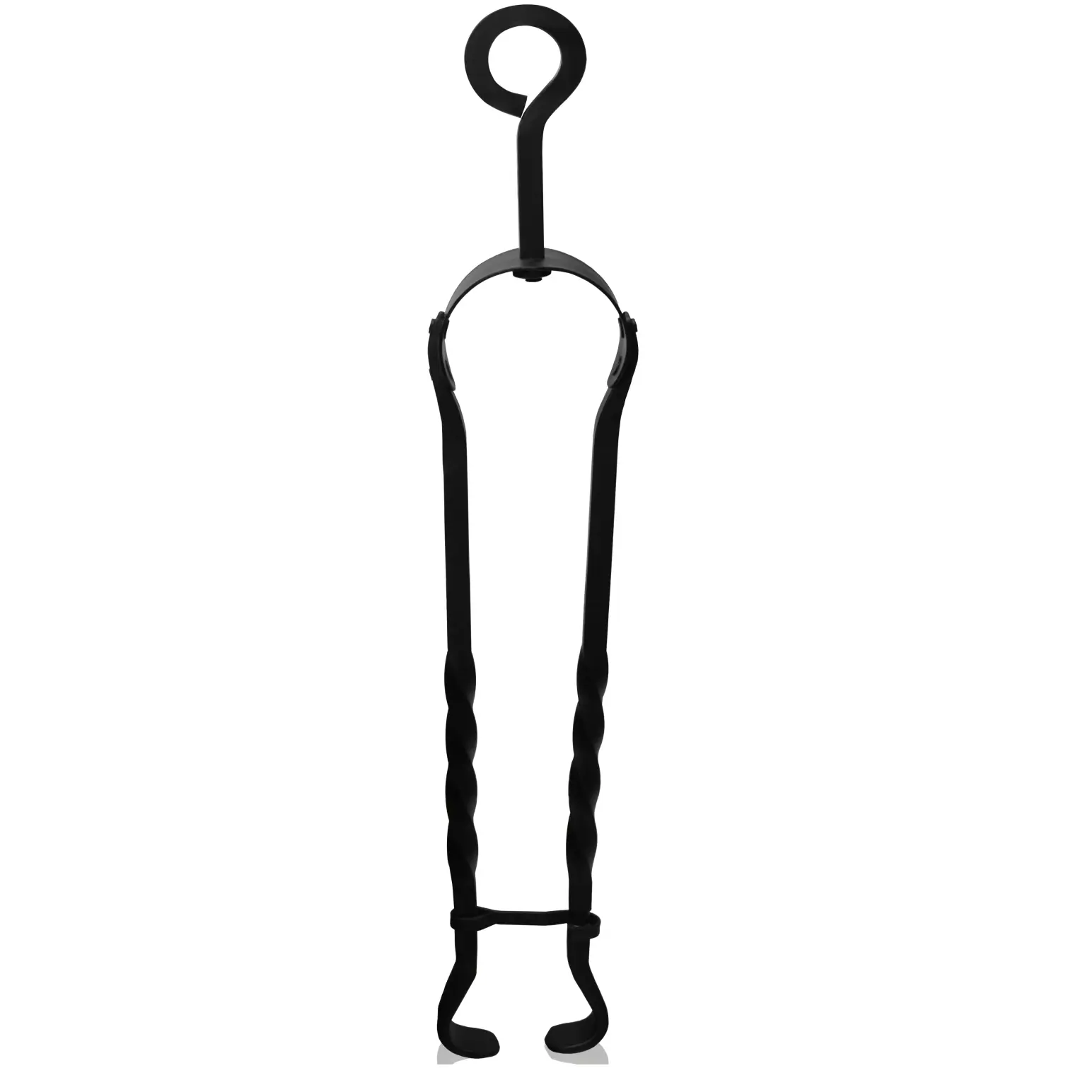 The Fireside Range Black Iron Tongs 460mm