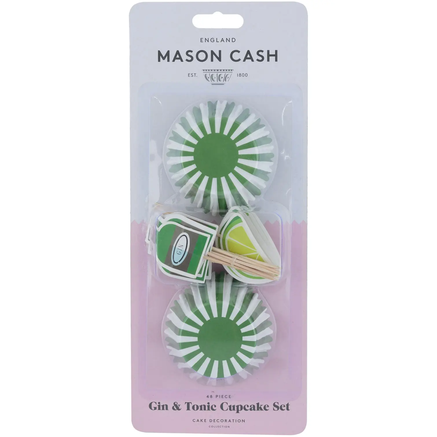 G & T Cupcake Cases & Toppers