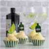 G & T Cupcake Cases & Toppers