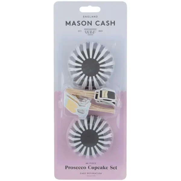 RAY0008 Prosecco Cupcake Case &Toppers