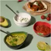 Typhoon World Foods Set of 3 Fajita Dip Bowls