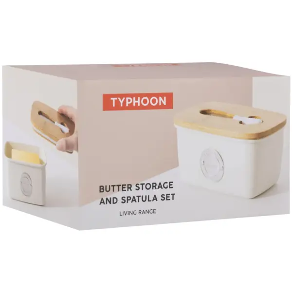 Typhoon Living Butter Storage & Spatula Set
