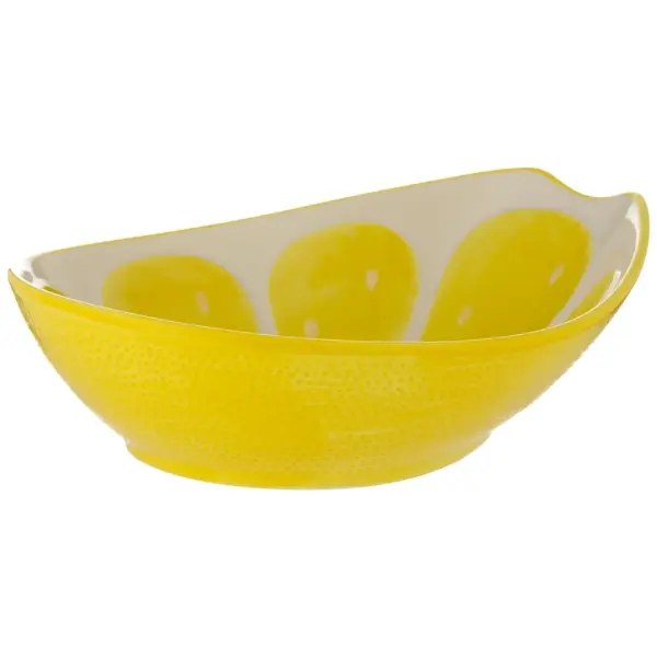 RAY0174 World Foods Lemon Serving Bowl 7x21.5x18cm