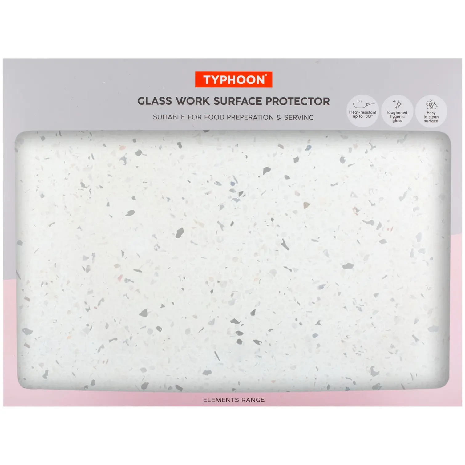 Typhoon Quartz Effect Glass Work Surface Protector