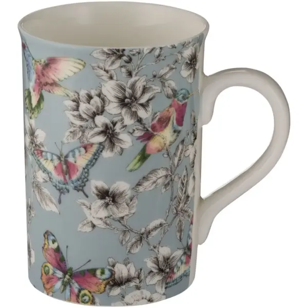 Price & Kensington Hummingbird Fine China Duckegg Mug