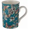 Price & Kensington Hummingbird Fine China Teal Mug