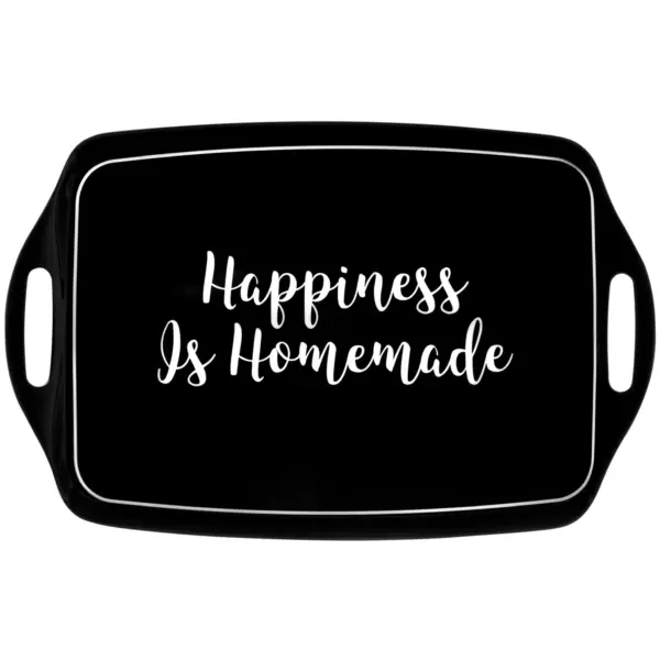 Carnaby Script Handled Tray