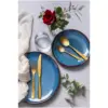 Mason Cash Reactive Blue Dinner Plate 26.5cm