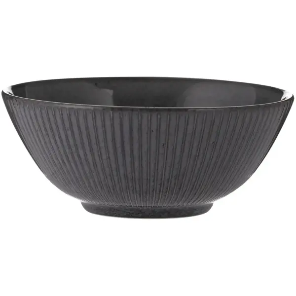 Mason Cash Reactive Linear Black Bowl 16cm