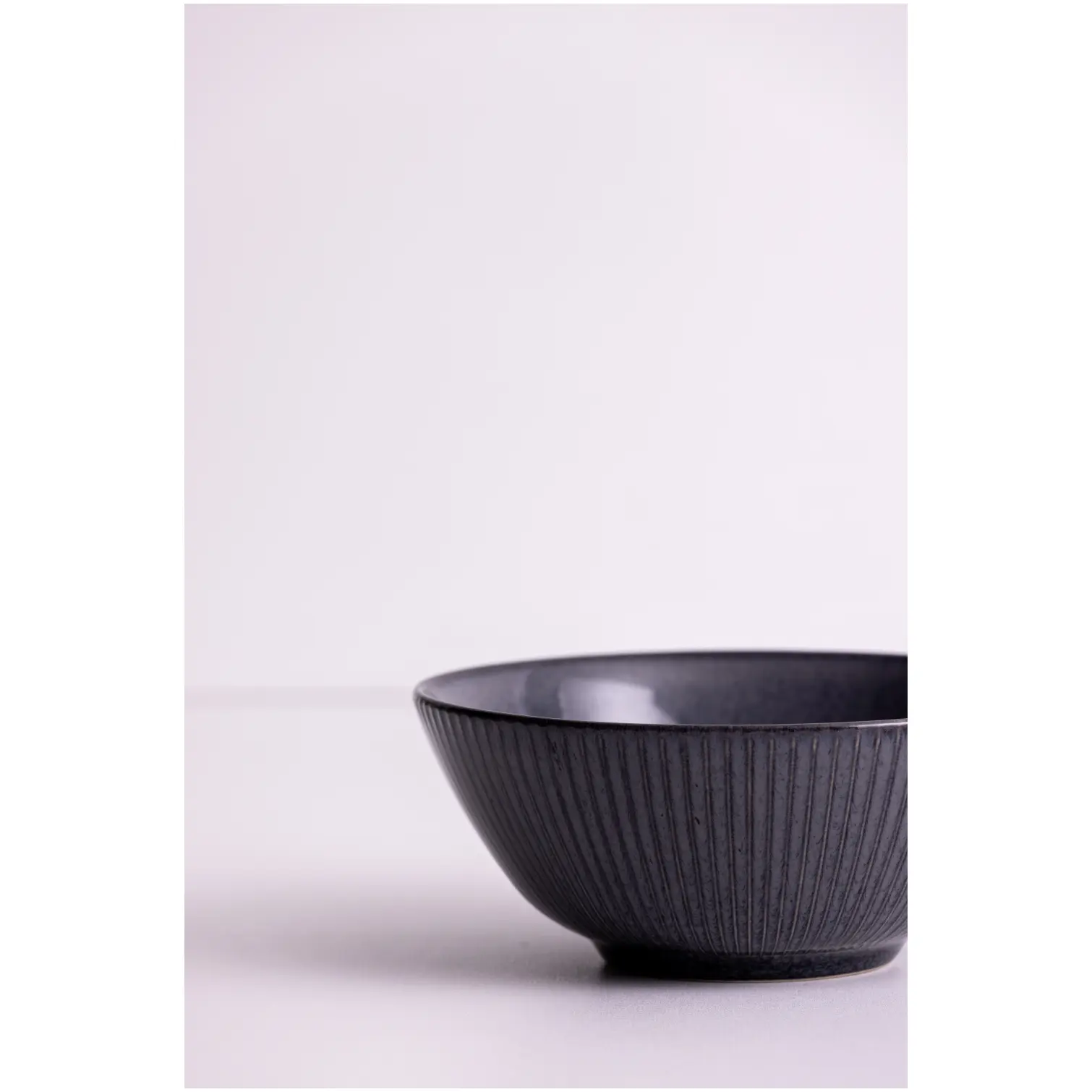 Mason Cash Reactive Linear Black Bowl 16cm