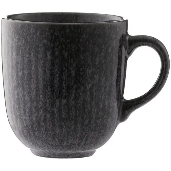 Mason Cash Reactive Linear Black Mug 400ml