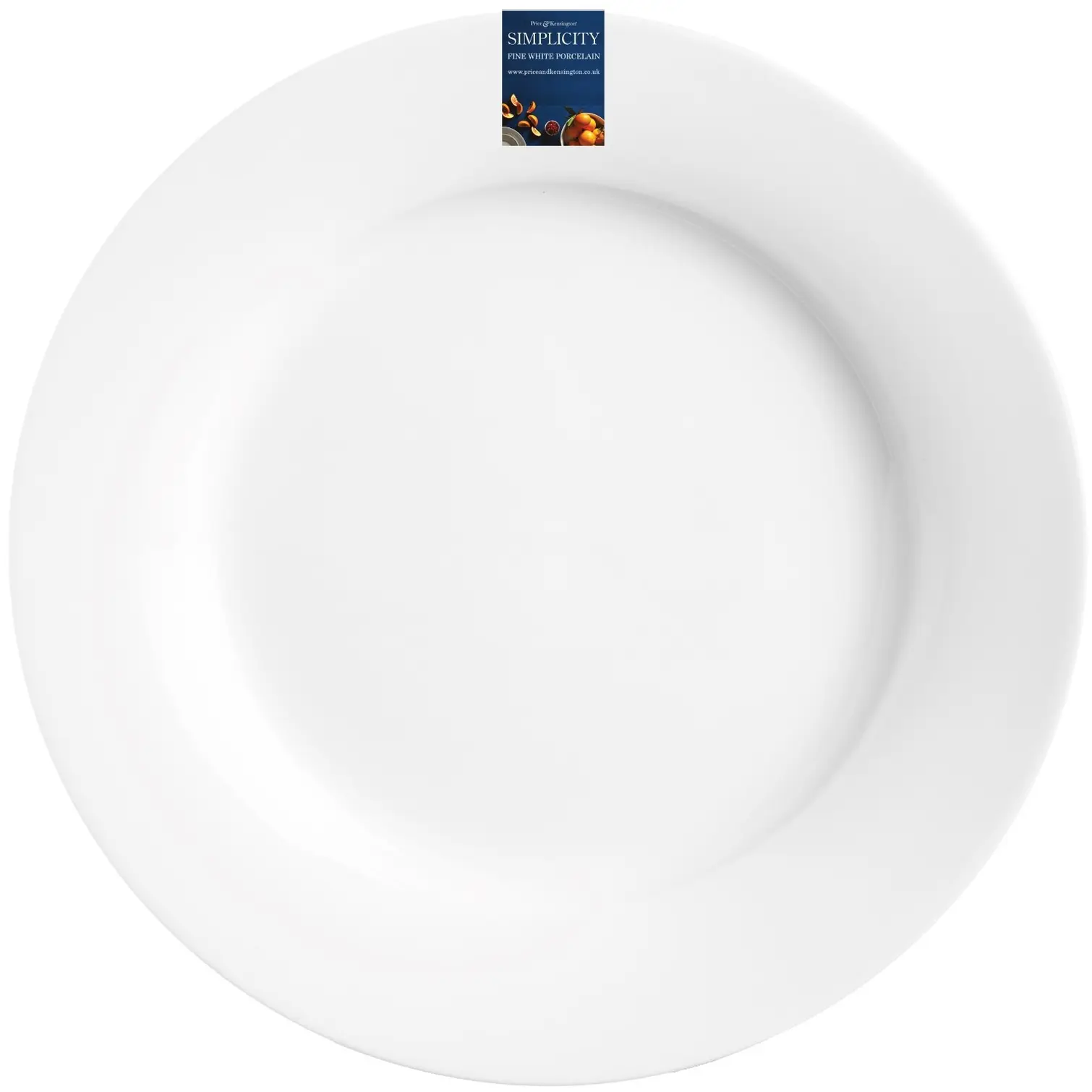 Price & Kensington Simplicity Rim Dinner Plate 27cm