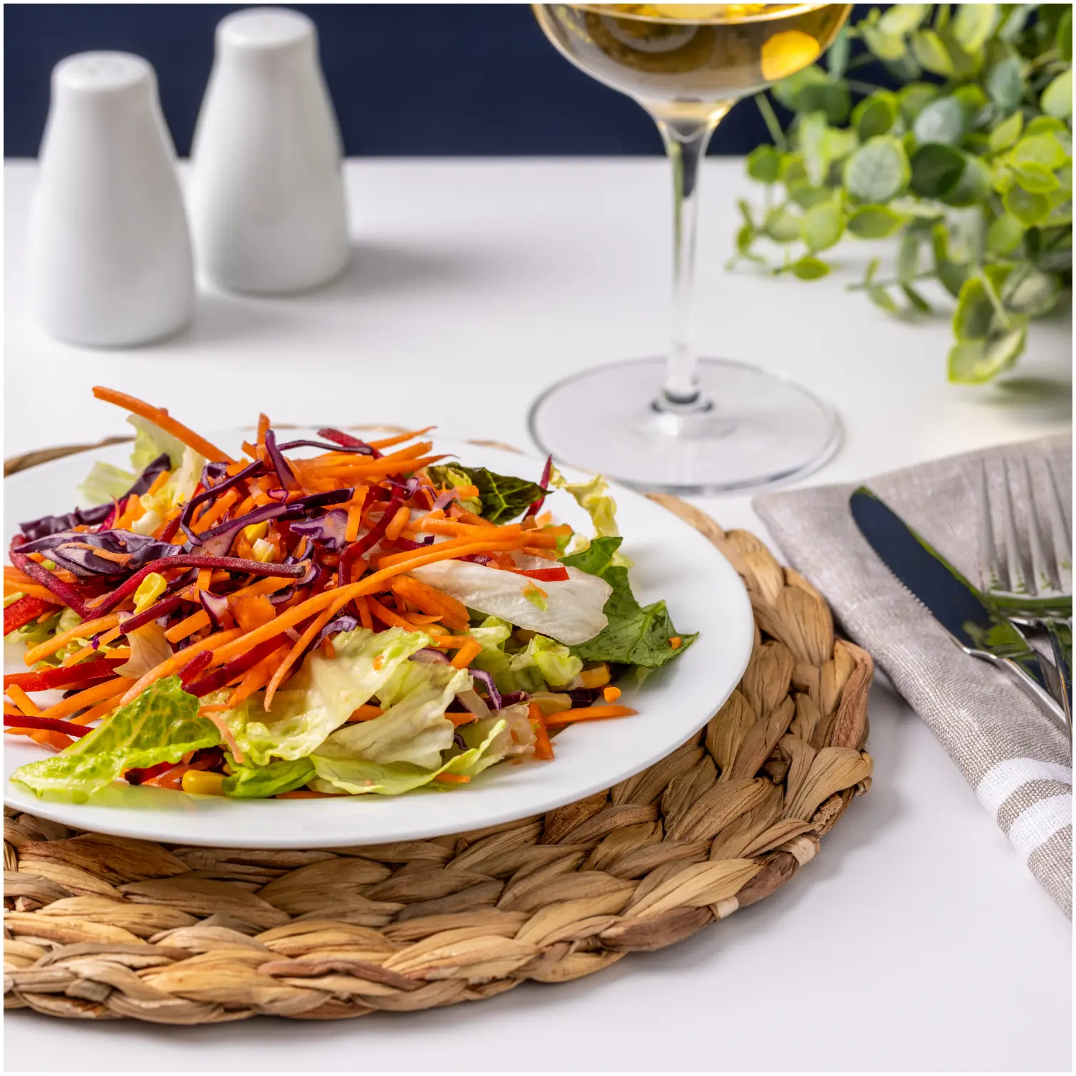 Price & Kensington Simplicity Rim Salad Plate 23cm