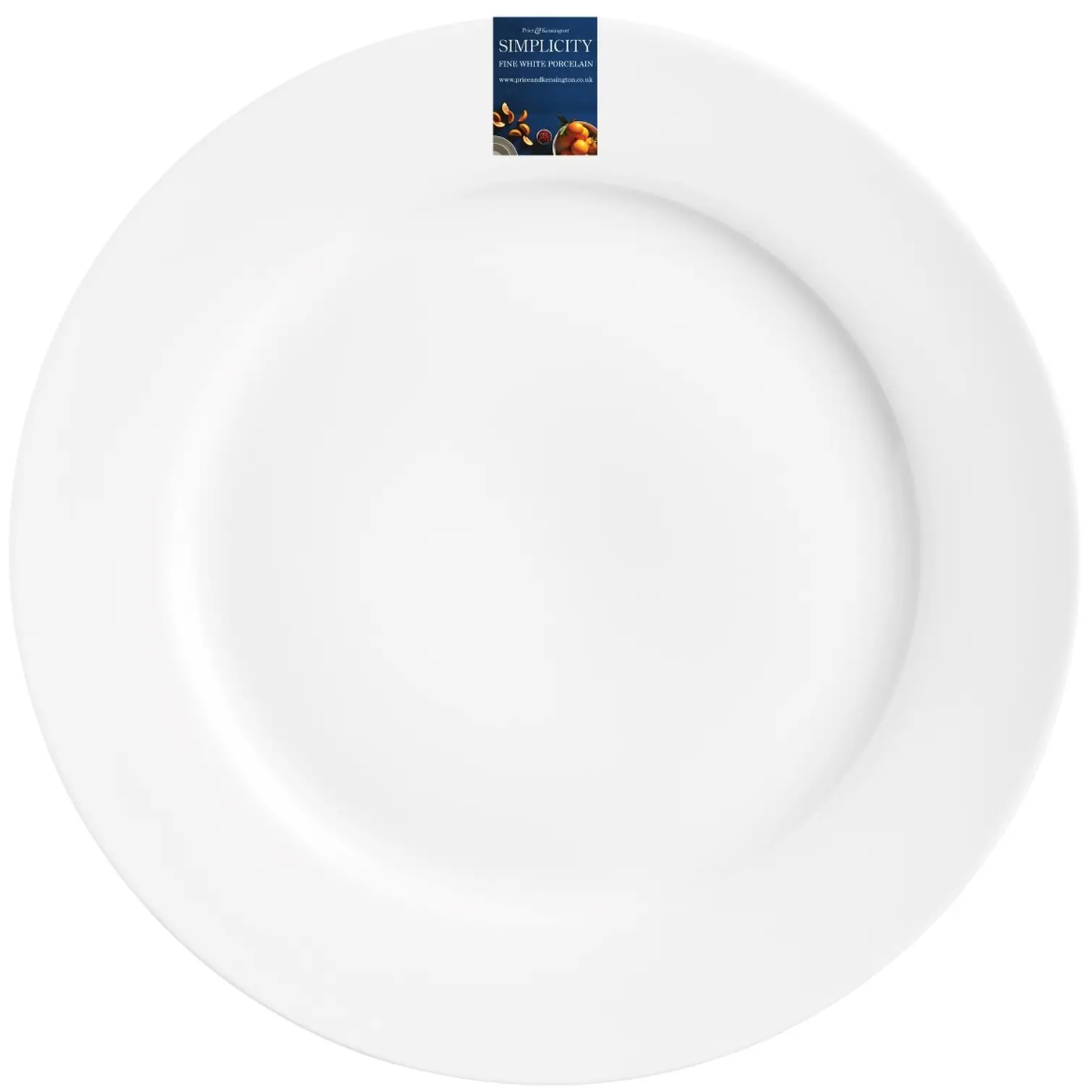 RAY0409_1 Price & Kensington Simplicity Rim Side Plate 20cm