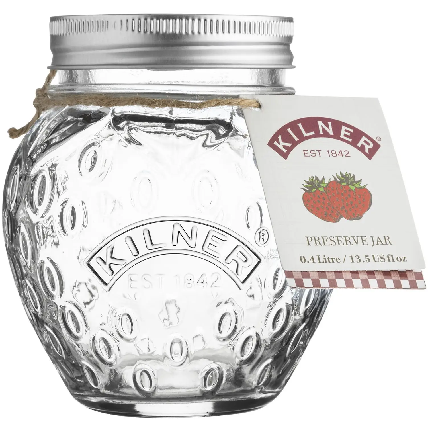 RAY0497_1 Strawberry Fruit Preserve Jar