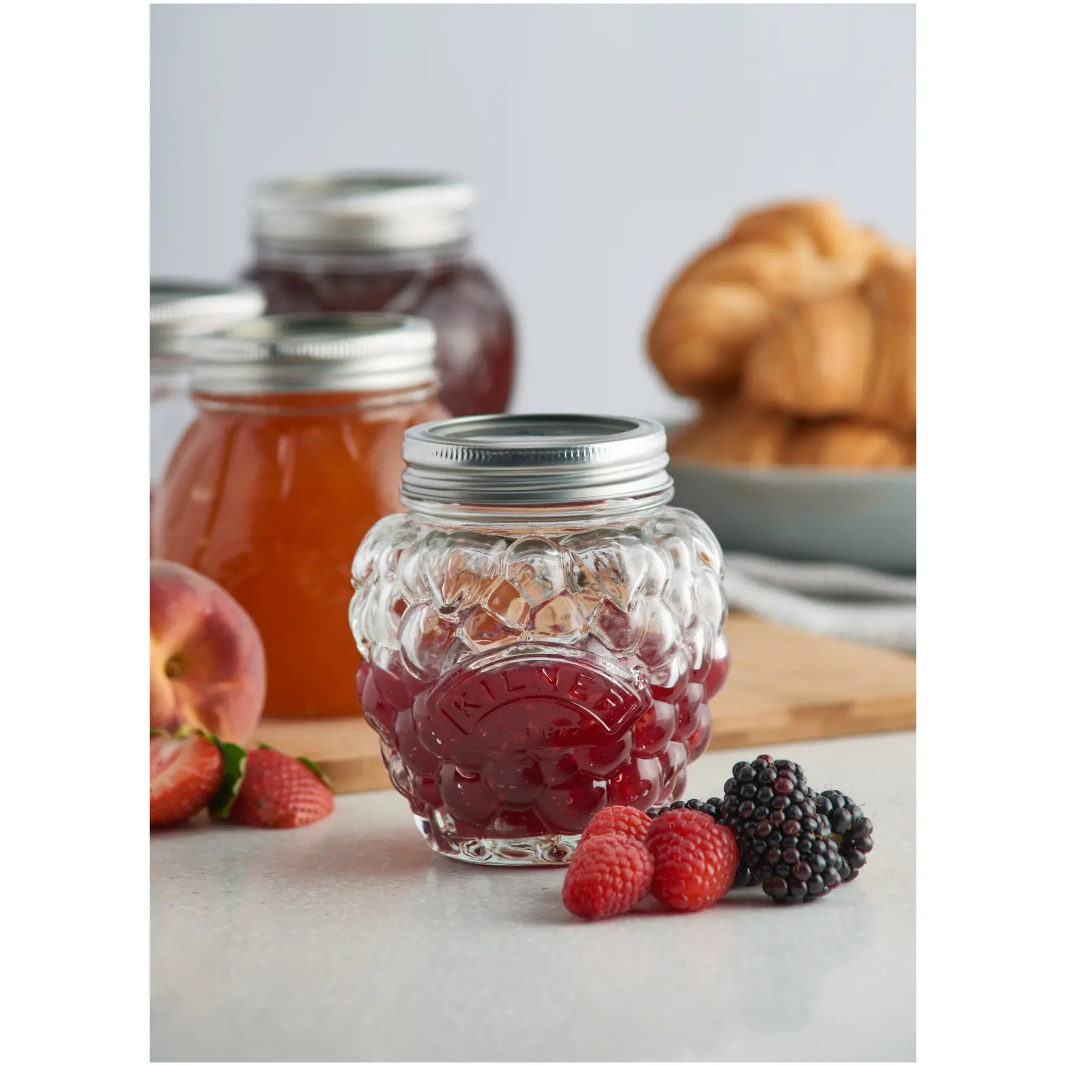 RAY0498_12 Berry Fruit Preserve Jar 0.4L
